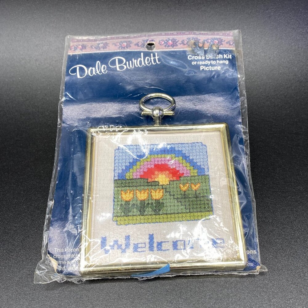 Dale Burdett Welcome Rainbow CM 801 Counted Cross Stitch New Sealed
